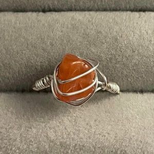 Handmade crystal rings